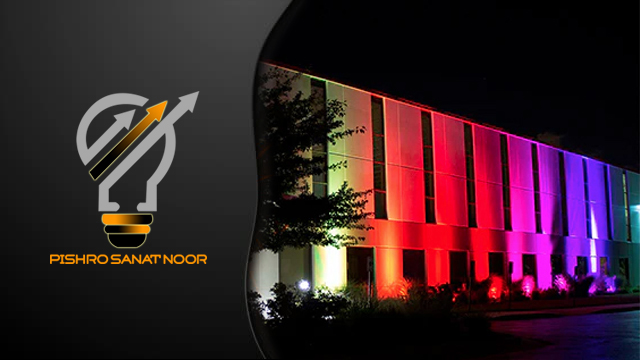 نمونه کار پیشرو صنعت نور