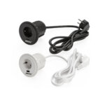 10034 پریز توکار گرد سیمپل