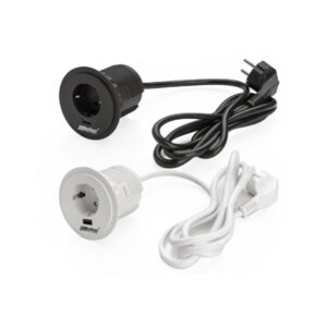 10034 پریز توکار گرد سیمپل