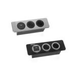 10080 پریز توکار با درپوش مگنتی